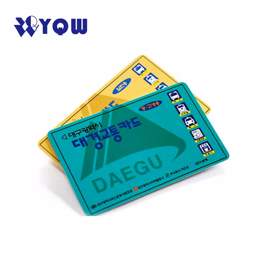 Customized Standard Size Cr80 PVC PETG Material Gift Card Contactless Chip PVC Card IC Smart Card Credit Card Bank Card NFC RFID Card