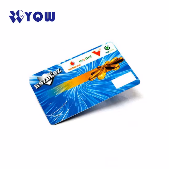 Customized Standard Size Cr80 PVC PETG Material Gift Card Contactless Chip PVC Card IC Smart Card Credit Card Bank Card NFC RFID Card