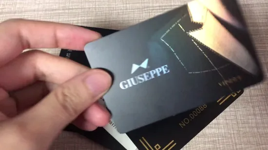 Customized Standard Size Cr80 PVC PETG Material Gift Card Contactless Chip PVC Card IC Smart Card Credit Card Bank Card NFC RFID Card