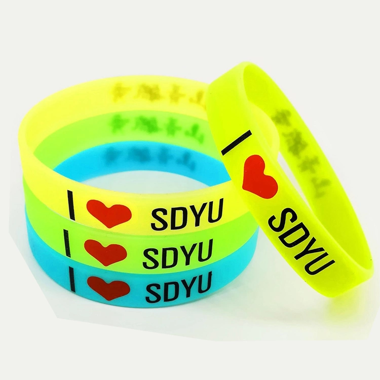 Custom OEM Debossed Silicone Wristband, Silicone Wristband, Silicone Bracelets