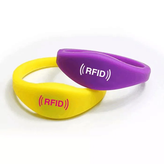 High Quality Event RFID Wristbands Waterproof Sauna Tag Safety RFID Smart Wristband Waterproof Silicon Wristband