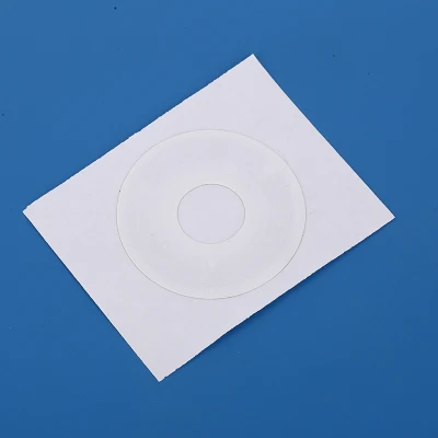 Adhesivo antimetal con etiqueta RFID NFC regrabable con código Qr impreso